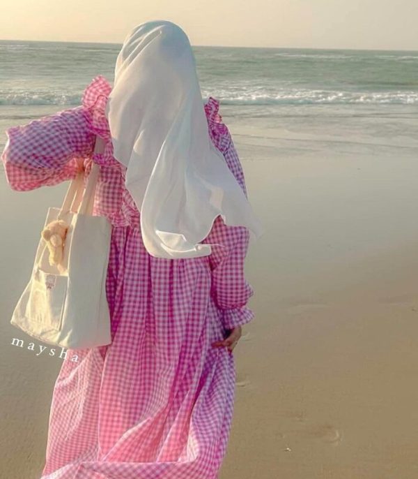Thai Check Cotton Dress