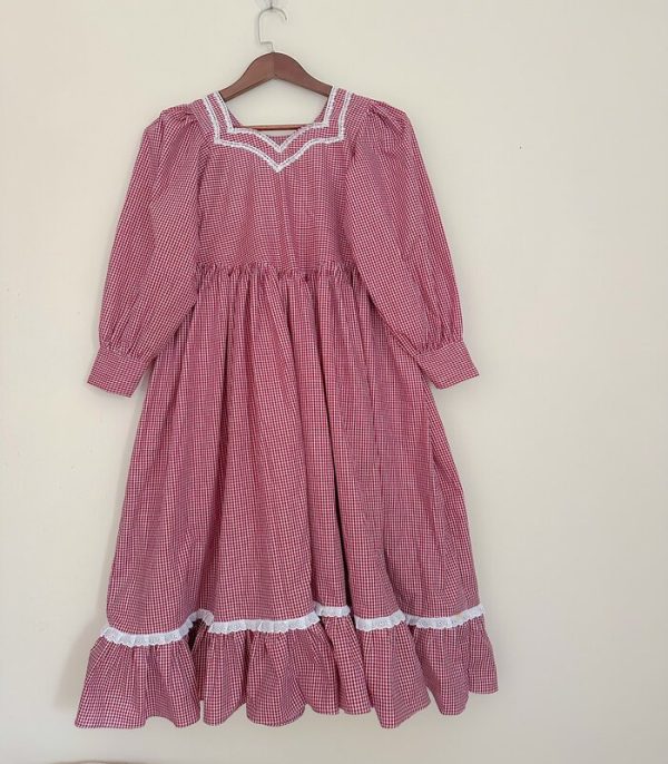 Red Cotton Dress